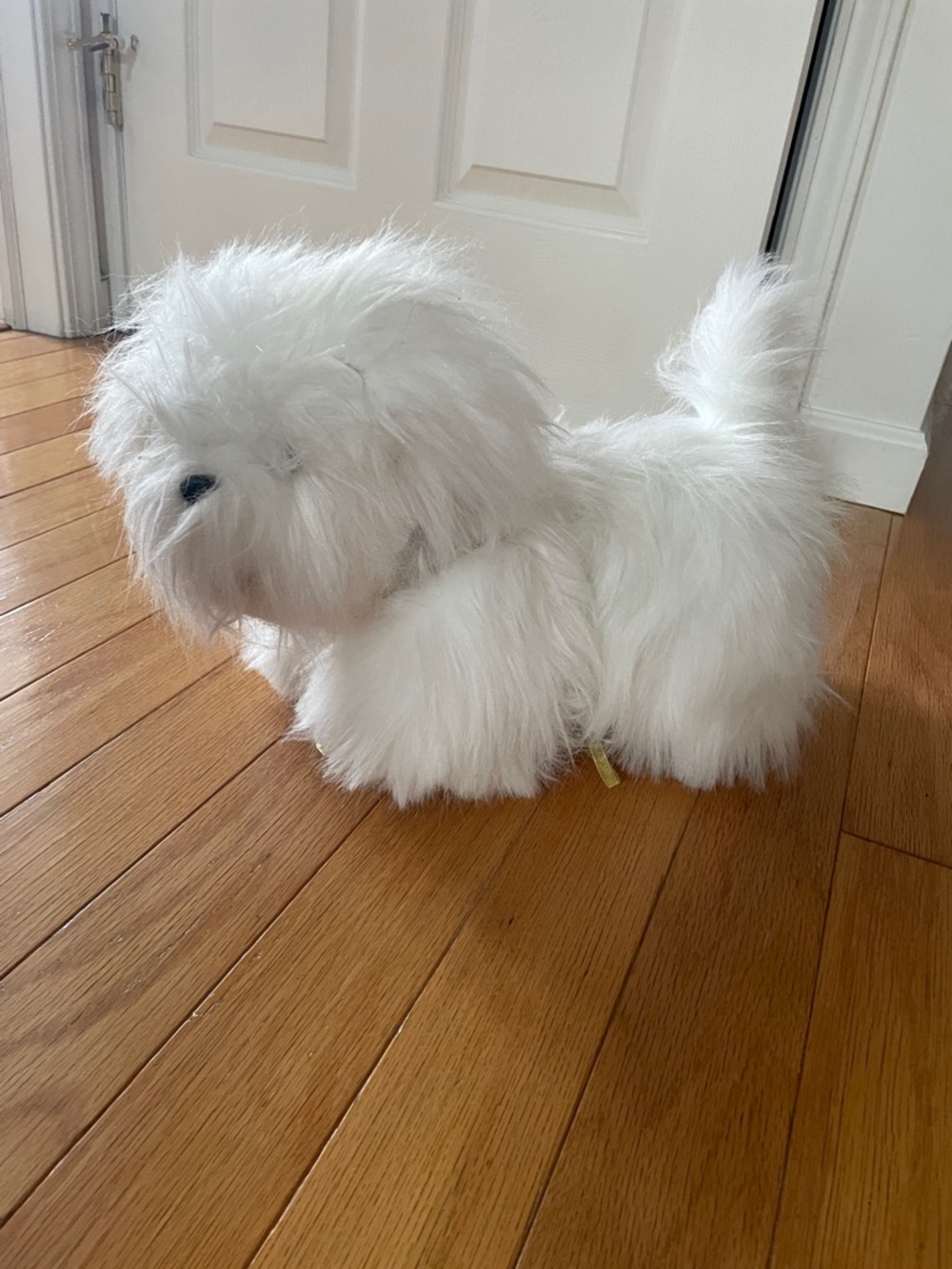 Fluffy Plush Dog Toy